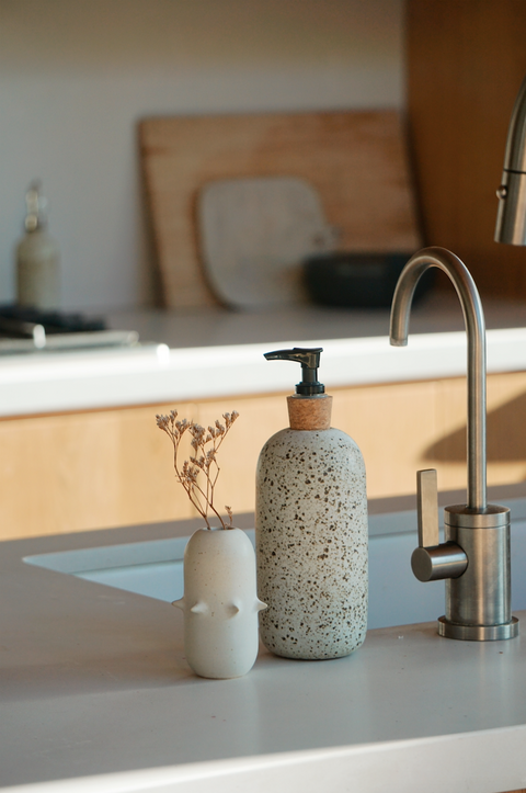 Speckled Soap Dispenser, 16oz